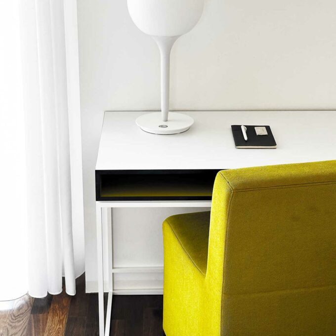 LUCY day/night curtain (cotton look, white)