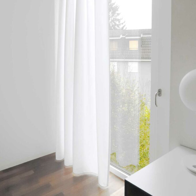 LUCY day/night curtain (cotton look, white)