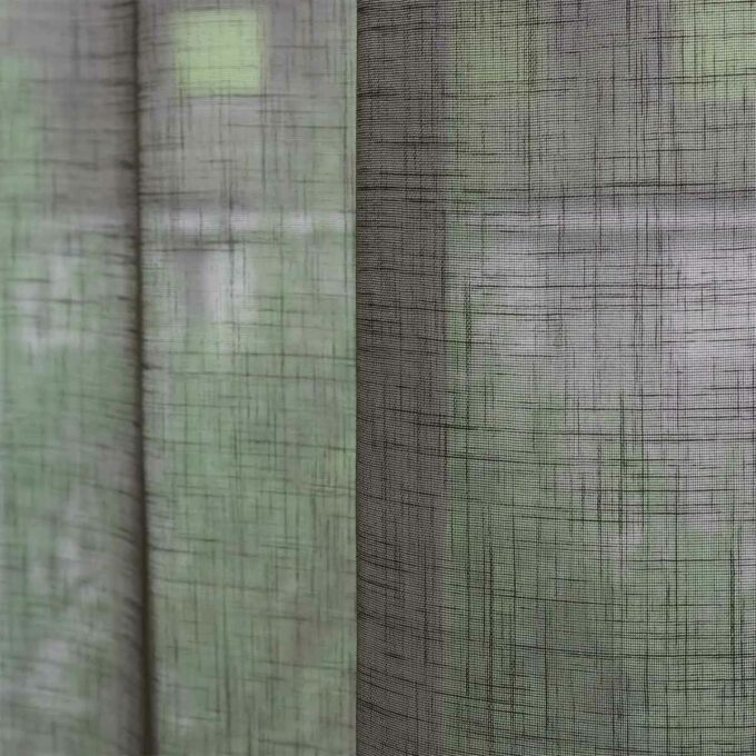 Tagesvorhang LYNA (Leinenoptik, farbig)