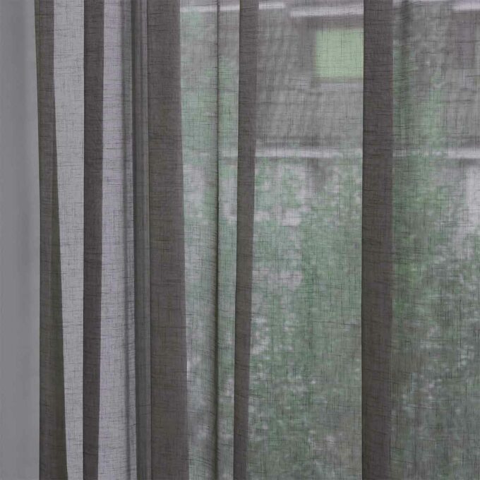 Tagesvorhang LYNA (Leinenoptik, farbig)