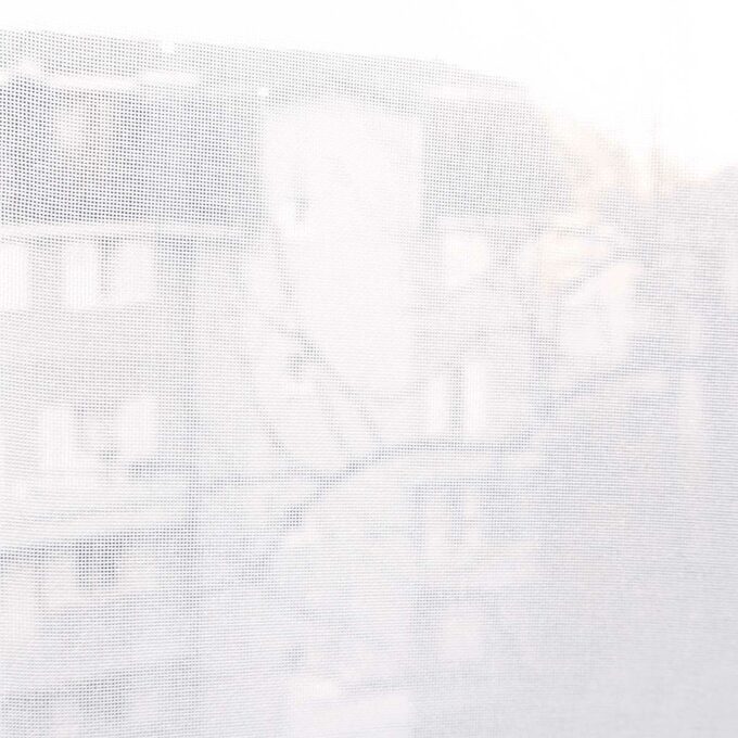 Day curtain LYSA (voile, white)