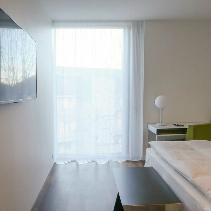 Day curtain LYSA (voile, white)