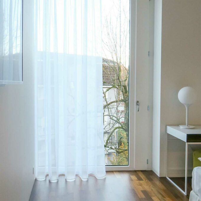 Day curtain LYSA (voile, white)