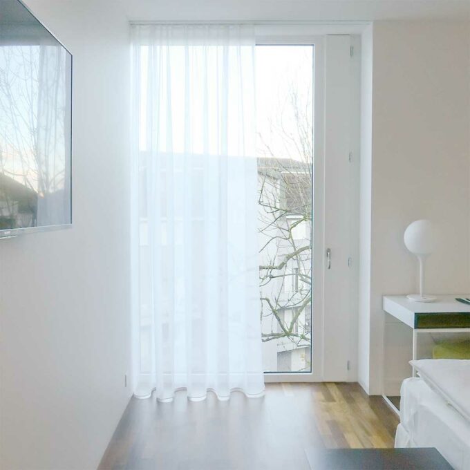 Day curtain LYSA (voile, white)