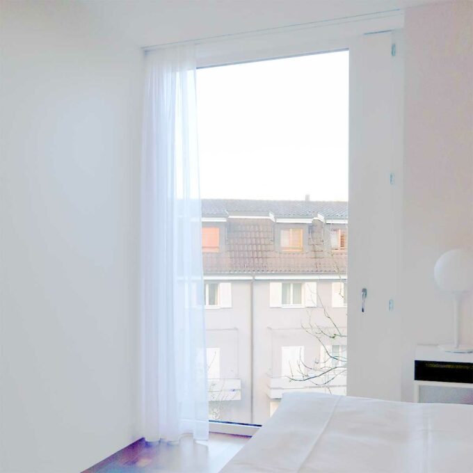 Day curtain LYSA (voile, white)